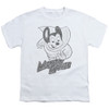 Image for Mighty Mouse Youth T-Shirt - Mighty Sketch