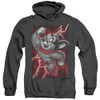 Image for Mighty Mouse Heather Hoodie - Mighty Storm