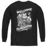 Image for Mighty Mouse Youth Long Sleeve T-Shirt - Mighty Gunshow