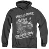 Image for Mighty Mouse Heather Hoodie - Mighty Gunshow