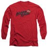 Image for Mighty Mouse Long Sleeve T-Shirt - Might Logo 