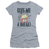 Image for Mighty Mouse Girls T-Shirt - Give Me A Break 