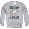 Image for Mighty Mouse Crewneck - Give Me A Break