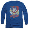 Image for Mighty Mouse Long Sleeve T-Shirt - Mighty Circle 