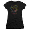 Image for Mighty Mouse Girls T-Shirt - Neon Hero