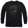 Image for Mighty Mouse Long Sleeve T-Shirt - Neon Hero