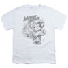 Image for Mighty Mouse Youth T-Shirt - Protect And Serve
