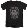 Image for Mighty Mouse V-Neck T-Shirt The Big Cheese