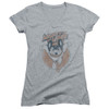 Image for Mighty Mouse Girls V Neck T-Shirt - Flying With Purpose