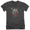 Image for Mighty Mouse V-Neck T-Shirt Break Through