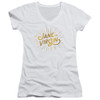Image for Jane the Virgin Girls V Neck T-Shirt - Golden Logo