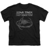 Image for Star Trek Deep Space Nine Youth T-Shirt - DS9 Station