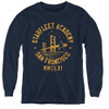 Image for Star Trek the Original Series Youth Long Sleeve T-Shirt - Collegiate Bridge On Navy