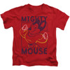 Image for Mighty Mouse Kids T-Shirt - Break The Box
