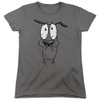 Image for Courage the Cowardly Dog Woman's T-Shirt - Scared