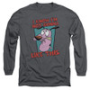 Image for Courage the Cowardly Dog Long Sleeve T-Shirt - Not Gonna Like
