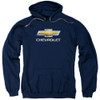 Image for Chevy Hoodie - Navy Chevy Bowtie Stacked