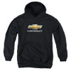 Image for Chevy Youth Hoodie - Chevy Bowtie Stacked