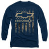 Image for Chevy Long Sleeve T-Shirt - Camo Flag