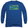 Image for Dragon Tales Long Sleeve T-Shirt - Logo Clean on Royal Blue