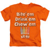 Image for Dubble Bubble Kids T-Shirt - Bite Drink Chew