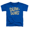 Image for Dum Dums Toddler T-Shirt - Distressed Logo