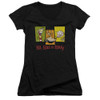 Image for Ed Edd and Eddy Girls V Neck T-Shirt - 3 Ed's