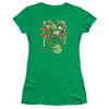 Image for Green Arrow Girls T-Shirt - Green Arrow Stars