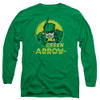 Image for Green Arrow Long Sleeve T-Shirt - Archer Circle
