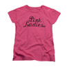 Grease Woman's T-Shirt - Pink Ladies Logo