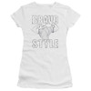 Image for Johnny Bravo Girls T-Shirt - Bravo Style