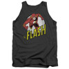 Image for Flash Tank Top - Run Flash Run on Charcoal