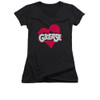 Grease Girls V Neck T-Shirt - Heart