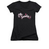 Grease Girls V Neck T-Shirt - Oh Sandy