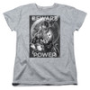 Image for Green Lantern Woman's T-Shirt - Power on Grey