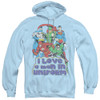 Image for Justice League of America Hoodie - I Love A Man In Uniform