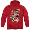 Image for Justice League of America Hoodie - Dripping Characters