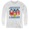 Image for Justice League of America Long Sleeve T-Shirt - Faces of Justice