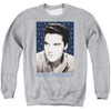 Image for Elvis Presley Crewneck - Blue Sparkle