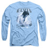 Image for Elvis Presley Long Sleeve T-Shirt - Blue Vegas