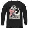 Image for Elvis Presley Youth Long Sleeve T-Shirt - Rock n Roll Smoke