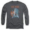 Image for Elvis Presley Long Sleeve T-Shirt - Mic in Hand