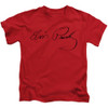 Image for Elvis Presley Kids T-Shirt - Signature Sketch