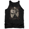 Image for Elvis Presley Tank Top - Elvis Pinstripes