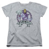 Image for Masters of the Universe Woman's T-Shirt - Skeletor on Grey