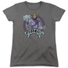 Image for Masters of the Universe Woman's T-Shirt - Skeletor on Charcoal