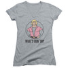 Image for Masters of the Universe Girls V Neck T-Shirt - What's Goin' On