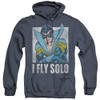 Image for Nightwing Heather Hoodie - Fly Solo