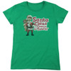 Image for Santa Claus is Coming to Town Woman's T-Shirt - Santa Logo