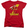 Image for Shazam Woman's T-Shirt - Shazam!